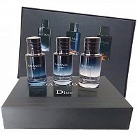Парфюмерный набор Christian Dior Sauvage 3x30 ml оптом в Омск 